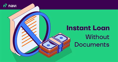 Online Loan Without Documents